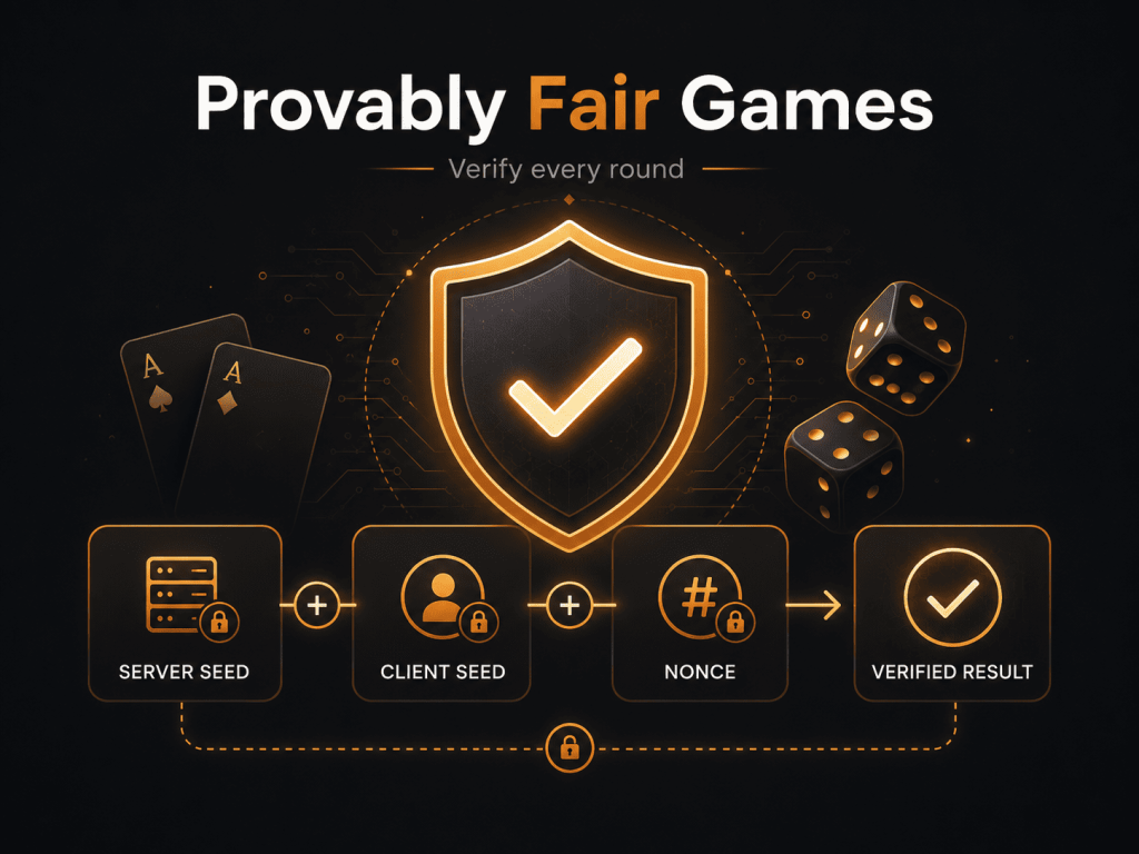 Casino Roobet Provably Fair Games
